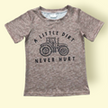 Brown Tractor Top