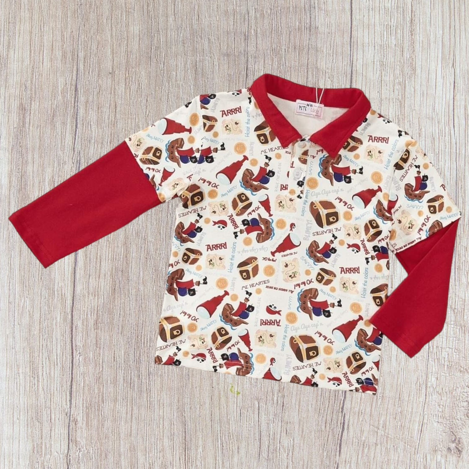Buried Treasure Boy Top