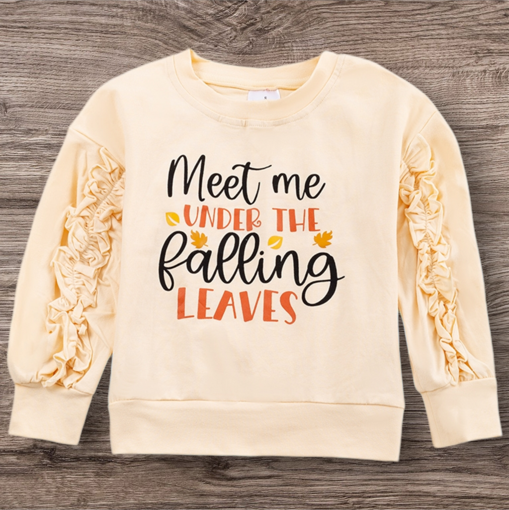 Meet Me Under The Falling Leaves Sweatshirt