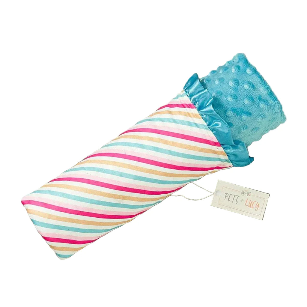 Minky Blanket - Summer Stripe